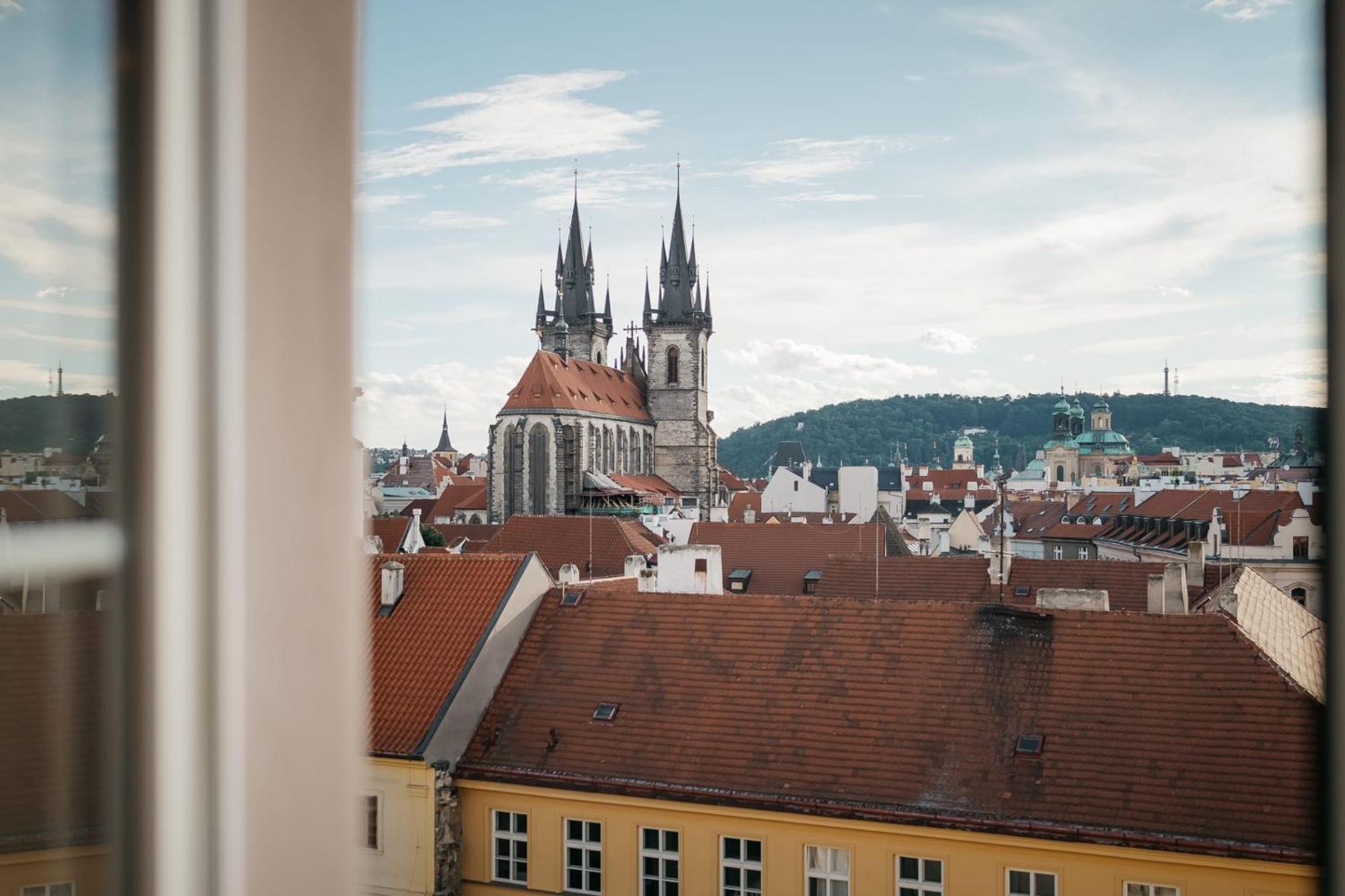 Dot 3 Bdr Apartment With Tyn Cathedral View & Ac Prag Dış mekan fotoğraf